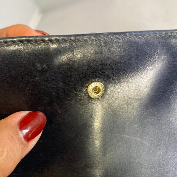 Gucci Vintage Horsebit GG Leather Compact - Picture 4 of 5